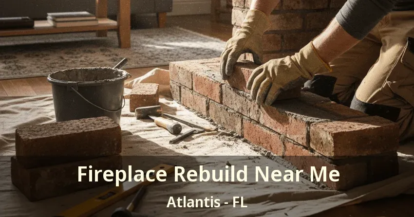 Fireplace Rebuild Near Me Atlantis - FL